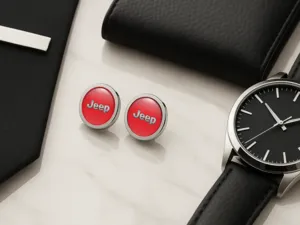 Jeep Einzigartige Herren Manschettenknöpfe Luxus Designer